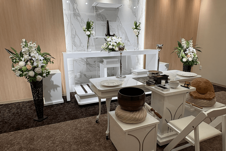 コープの家族葬ウィズハウス 海岸町の祭壇